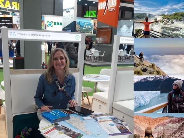 Feria Internacional de Turismo stand 3C03 de Argentina escritorio 26